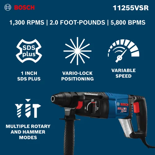 Bosch Bulldog Xtreme Rotary Hammer image 3