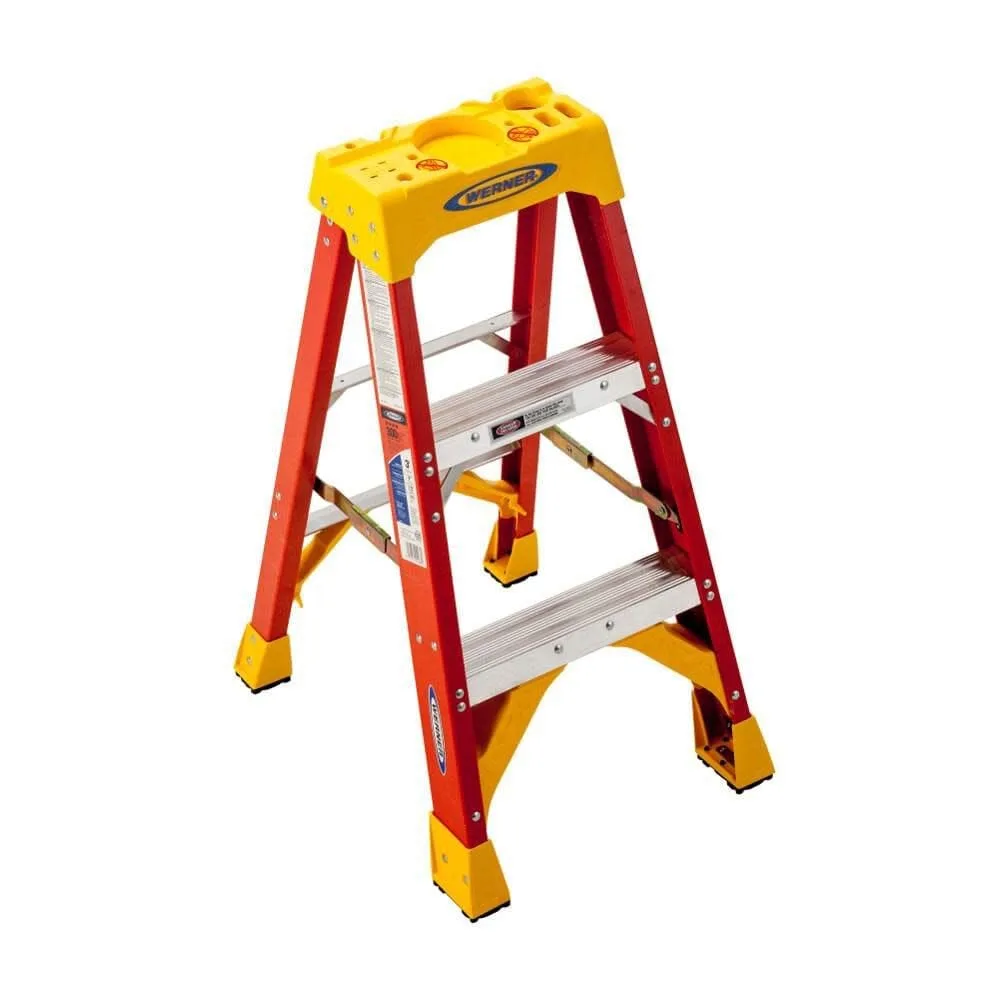 Werner Fiberglass Step Ladder image 3